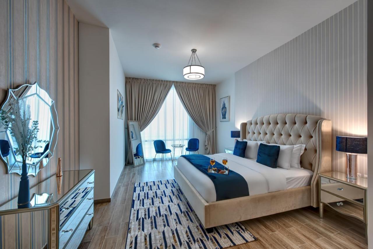 Durrani Homes - Lux 1Br At Al Habtoor Amna Tower Dubai Exterior foto