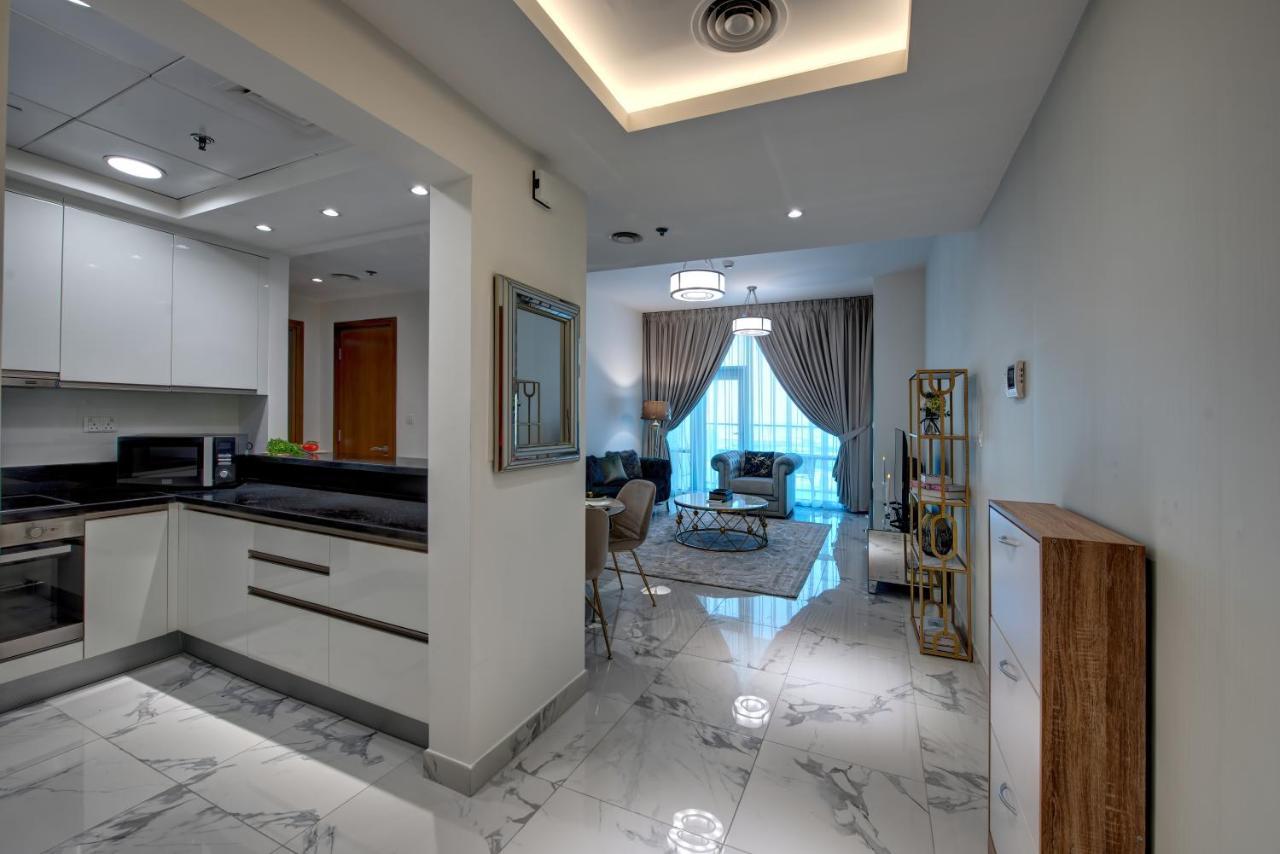 Durrani Homes - Lux 1Br At Al Habtoor Amna Tower Dubai Exterior foto