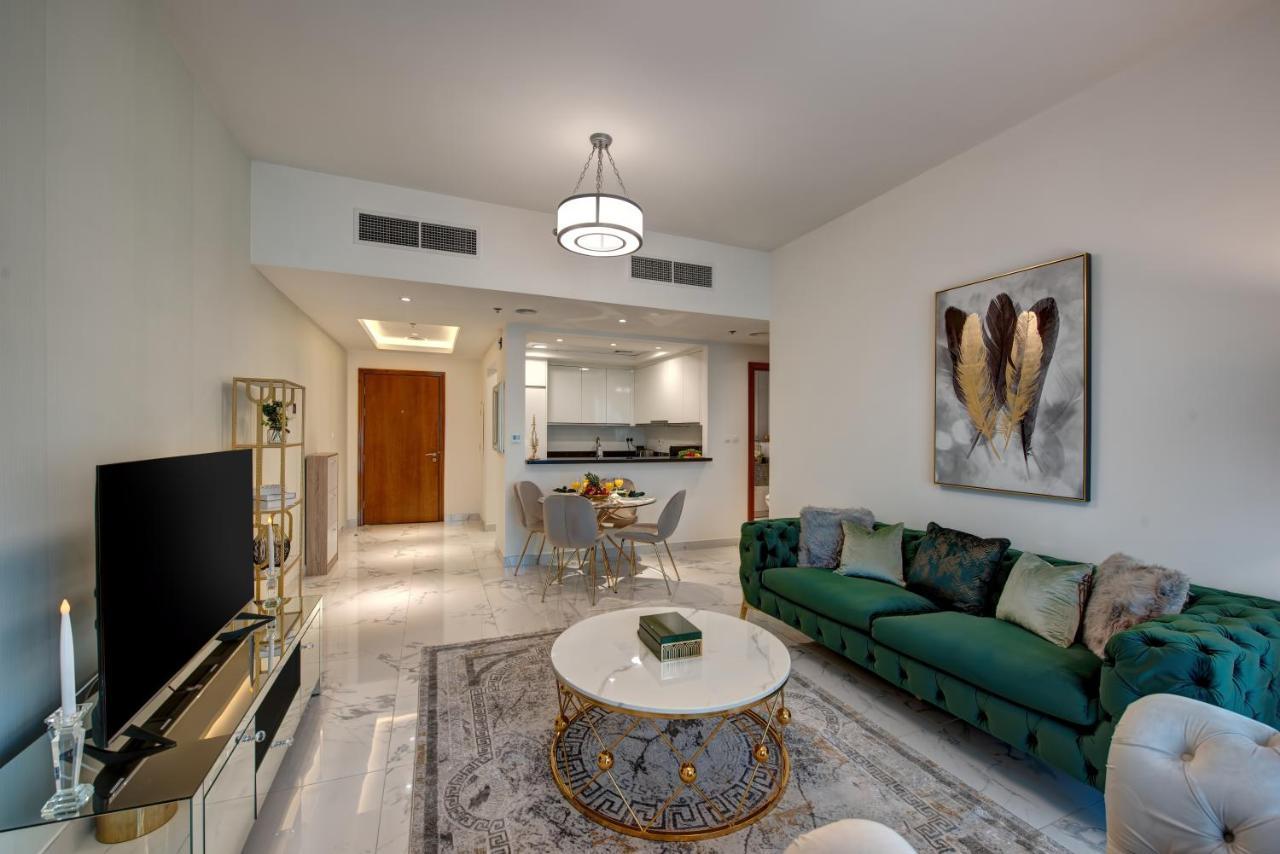 Durrani Homes - Lux 1Br At Al Habtoor Amna Tower Dubai Exterior foto