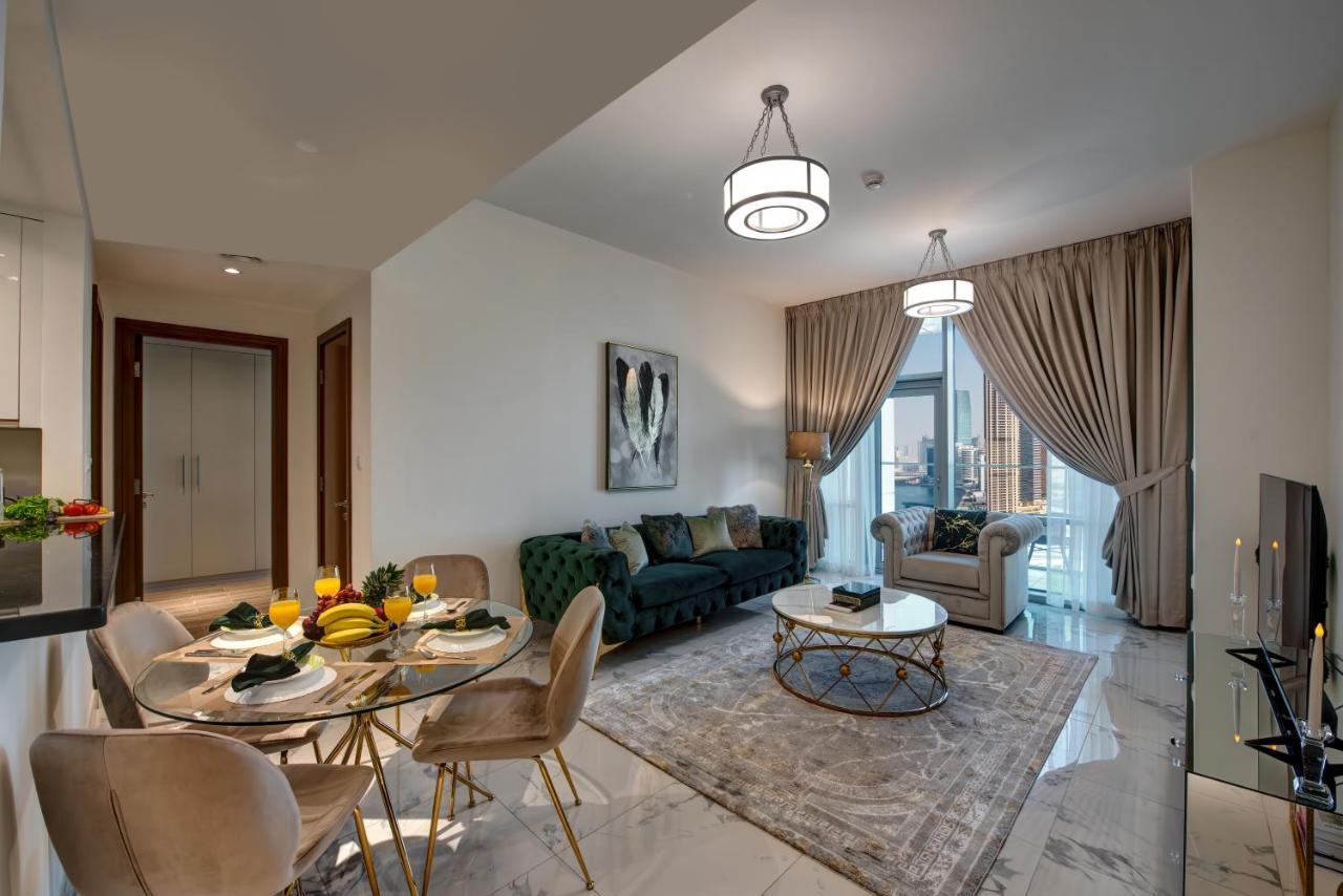 Durrani Homes - Lux 1Br At Al Habtoor Amna Tower Dubai Exterior foto