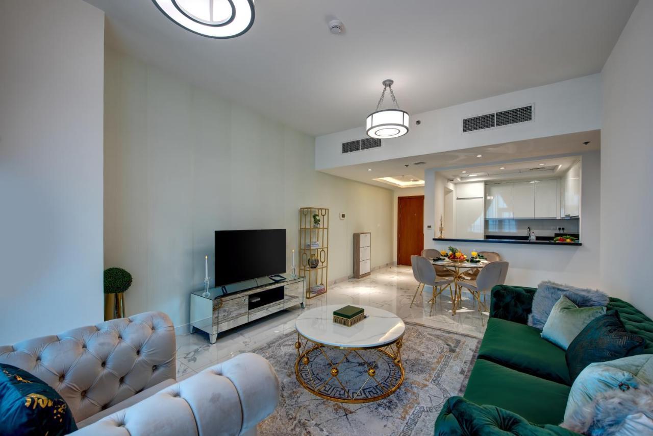 Durrani Homes - Lux 1Br At Al Habtoor Amna Tower Dubai Exterior foto
