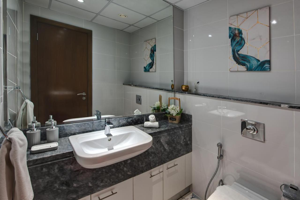 Durrani Homes - Lux 1Br At Al Habtoor Amna Tower Dubai Exterior foto